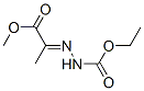 Hydrazinecarboxylic acid, (2-methoxy-1-methyl-2-oxoethylidene)-, ethyl ester (9ci) Structure,153316-29-1Structure