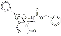 N-benzyloxycarbonyl-4,6-o-phenylmethylene deoxynojirimycin diacetate Structure,153373-52-5Structure