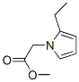 (9ci)-2-乙基-1H-吡咯-1-乙酸甲酯结构式_153396-66-8结构式