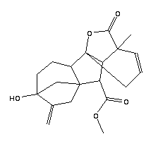 Gibberellina5methylester Structure,15355-45-0Structure