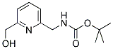 2-Methyl-2-propanyl {[6-(hydroxymethyl)-2-pyridinyl]methyl}carbamate Structure,153621-48-8Structure