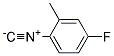 Benzene, 4-fluoro-1-isocyano-2-methyl-(9ci) Structure,153797-68-3Structure