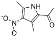 Ethanone, 1-(3,5-dimethyl-4-nitro-1h-pyrrol-2-yl)-(9ci) Structure,153827-69-1Structure