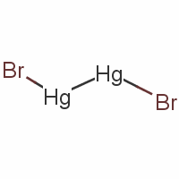 Mercury (Ⅰ) bromide Structure,15385-58-7Structure