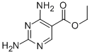 Ethyl 2,4-diaminopyrimidine-5-carboxylate Structure,15400-54-1Structure