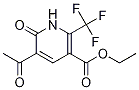 Ethyl 5-acetyl-6-oxo-2-(trifluoromethyl)-1,6-dihydropyridine-3-carboxylate Structure,154020-54-9Structure