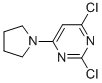 2,4-Dichloro-6-(pyrrolidin-1-yl)pyrimidine Structure,154117-92-7Structure