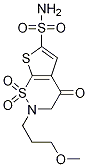 2-(3-甲氧基丙基)-4-氧代-3,4-二氢-2H-噻吩并[3,2-e][1,2]噻嗪-6-磺酰胺1,1-二氧化物结构式_154127-41-0结构式