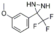 3-(3-Methoxyphenyl)-3-(trifluoromethyl)-diaziridine Structure,154187-45-8Structure