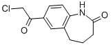 7-(2-Chloroacetyl)-1,3,4,5-tetrahydro-2h-1-benzazepin-2-one Structure,154195-54-7Structure