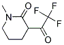 (9ci)-1-甲基-3-(三氟乙酰基)-2-哌啶酮结构式_154207-41-7结构式