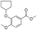 Methyl 3-(cyclopentyloxy)-4-methoxybenzoate Structure,154464-24-1Structure