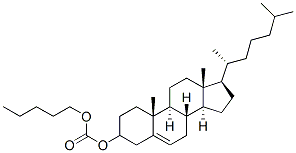 Cholest-5-en-3-yl pentyl carbonate Structure,15455-79-5Structure