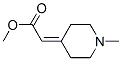 Acetic acid, 2-(1-methyl-4-piperidinylidene)-, methyl ester Structure,154594-25-9Structure