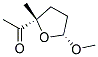 Ethanone, 1-(tetrahydro-5-methoxy-2-methyl-2-furanyl)-, cis-(9ci) Structure,154783-50-3Structure