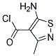 (9ci)-5-氨基-3-甲基-4-异噻唑羰酰氯结构式_154807-47-3结构式