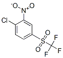 1-Chloro-2-nitro-4-trifluoromethanesulfonyl-benzene Structure,1550-27-2Structure