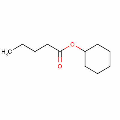 Cyclohexyl valerate Structure,1551-43-5Structure