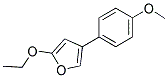 (9ci)-2-乙氧基-4-(4-甲氧基苯基)-呋喃结构式_155108-62-6结构式