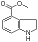 2,3-Dihydro-1h-indole-4-carboxylic acid methyl ester hydrochloride Structure,155135-61-8Structure