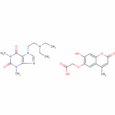 甲七叶茶碱结构式_15518-82-8结构式