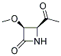 (9ci)-4-乙酰基-3-甲氧基-, (3s-顺式)-2-氮杂啶酮结构式_155197-97-0结构式