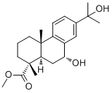 Methyl 7,15-dihydroxydehydroabietate Structure,155205-65-5Structure