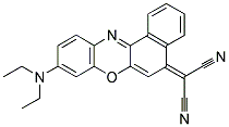 [9-(Diethylamino)-5h-benzo[a]phenoxazin-5-ylidene]malononitrile Structure,155262-39-8Structure