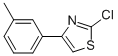 2-Chloro-4-(3-tolyl)thiazole Structure,155294-66-9Structure