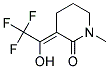 2-Piperidinone, 1-methyl-3-(2,2,2-trifluoro-1-hydroxyethylidene)-(9ci) Structure,155398-07-5Structure