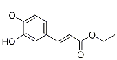 (E)-3-(3-hydroxy-4-methoxyphenyl)-2-propenoic acid ethyl ester Structure,155401-23-3Structure