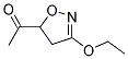 Ethanone, 1-(3-ethoxy-4,5-dihydro-5-isoxazolyl)-(9ci) Structure,155430-82-3Structure