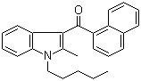 2-Methyl-1-pentyl-3-(1-naphthoyl)indole Structure,155471-10-6Structure