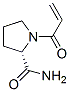 (s)-(9ci)-1-(1-氧代-2-丙烯基)-2-吡咯烷羧酰胺结构式_155540-07-1结构式