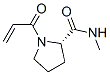 (s)-(9ci)-n-甲基-1-(1-氧代-2-丙烯基)-2-吡咯烷羧酰胺结构式_155540-08-2结构式