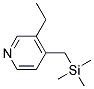 Pyridine, 3-ethyl-4-[(trimethylsilyl)methyl]-(9ci) Structure,155620-77-2Structure