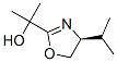 2-Oxazolemethanol,4,5-dihydro-alpha,alpha-dimethyl-4-(1-methylethyl)-,(4s)-(9ci) Structure,155631-48-4Structure