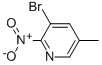 3-Bromo-5-methyl-2-nitropyridine Structure,155790-02-6Structure