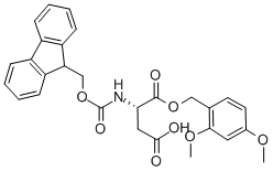 Fmoc-asp-odmb结构式_155866-25-4结构式