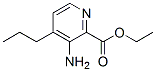 (9ci)-3-氨基-4-丙基-2-吡啶羧酸乙酯结构式_155879-83-7结构式