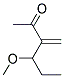 2-Hexanone, 4-methoxy-3-methylene-(9ci) Structure,155882-09-0Structure