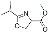 4-Oxazolecarboxylicacid,4,5-dihydro-2-(1-methylethyl)-,methylester(9ci) Structure,155884-30-3Structure