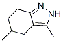 2H-indazole, 4,5,6,7-tetrahydro-3,5-dimethyl- Structure,155935-33-4Structure