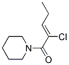 (z)-(9ci)-1-(2-氯-1-氧代-2-戊烯基)-哌啶结构式_156002-14-1结构式