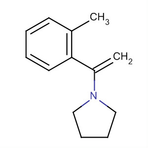 1-(1-O-tolylvinyl)pyrrolidine Structure,156004-72-7Structure