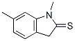 2H-indole-2-thione, 1,3-dihydro-1,6-dimethyl- Structure,156136-67-3Structure