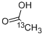 Acetic(2-13C) Acid Structure,1563-80-0Structure