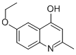 6-Ethoxy-2-methyl-4-quinolinol Structure,15644-91-4Structure