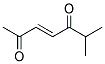 3-Heptene-2,5-dione, 6-methyl-, (e)-(9ci) Structure,156666-85-2Structure