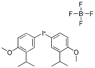 Iodonium, bis[4-methoxy-3-(1-methylethyl)phenyl]-, tetrafluoroborate(1-) (1:1) Structure,156740-76-0Structure